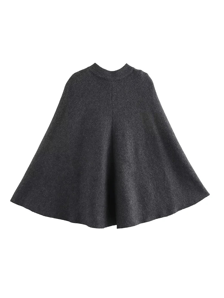 Women's Vintage Cloak Gray - Image 3