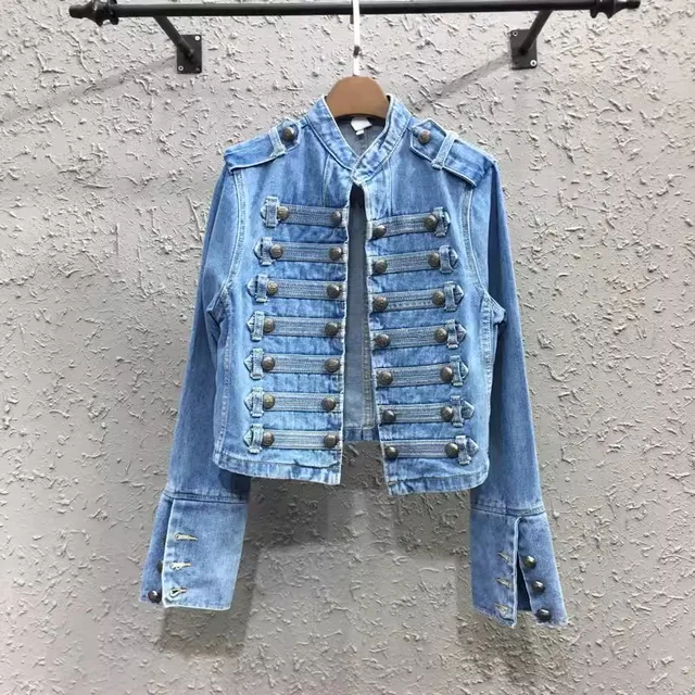 Women's Vintage Denim Jacket - Image 3