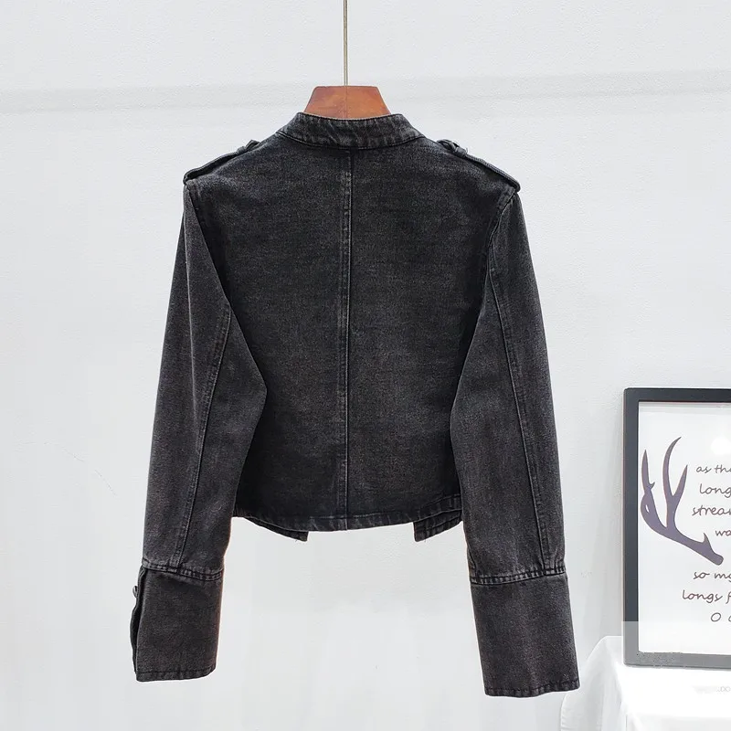 Women's Vintage Denim Jacket - Image 2