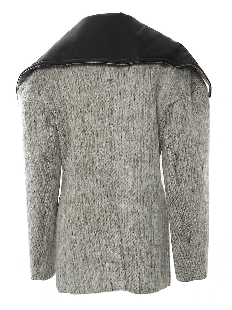 Women's Woolen Coat - Image 2