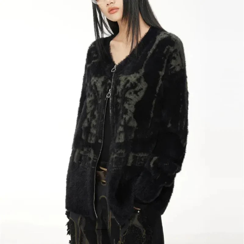 Women's Zipper Cardigan - Image 2