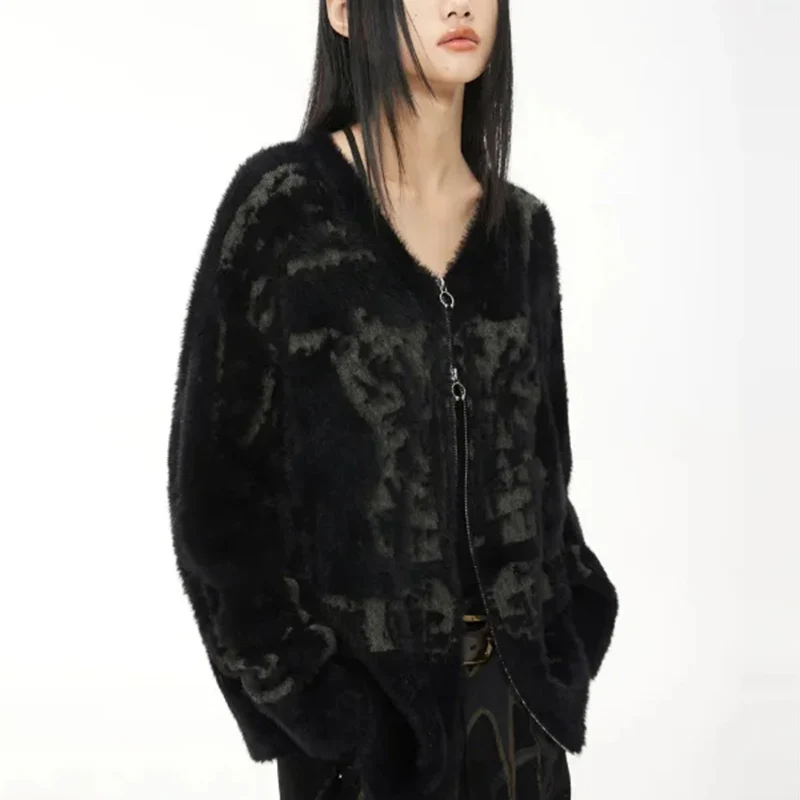 Women's Zipper Cardigan - Image 3